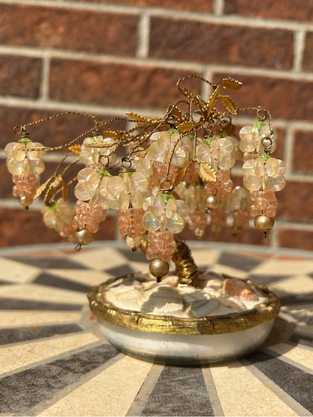 Vintage beaded grape tree - Picture 6 of 12